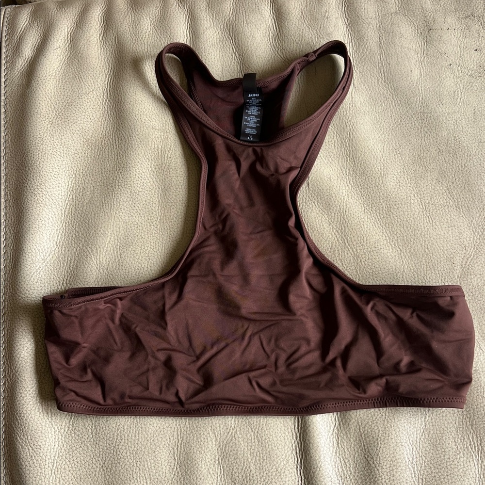 skims swim racerback bikini top